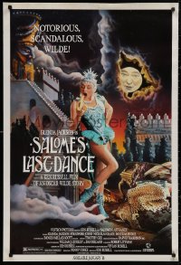 4a0372 SALOME'S LAST DANCE advance 27x40 video poster R1989 sexy Imogen Millais-Scott w/banana!
