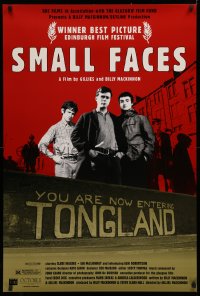 4a1073 SMALL FACES 1sh 1996 Steven Duffy, English teen thriller, You are now entering TONGLAND!