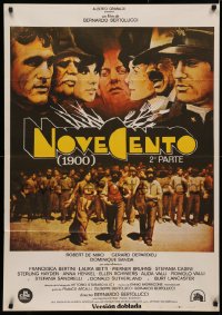 4a0199 1900 Spanish 1978 Bernardo Bertolucci, Robert De Niro, cool different art!