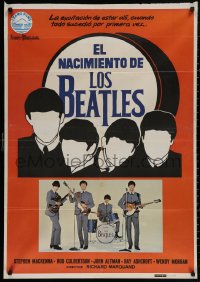 4a0207 BIRTH OF THE BEATLES Spanish 1980 re-creation of the origin of John, Paul, George & Ringo!