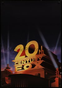 4a0605 20TH CENTURY FOX 27x40 special poster 2000s great artwork of classic logo!