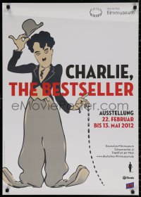4a0524 CHARLIE THE BESTSELLER 23x33 German museum/art exhibition 2012 different art of Chaplin!