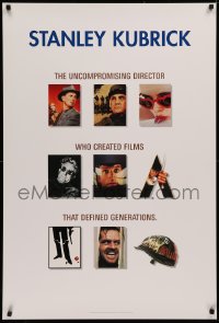 4a0373 STANLEY KUBRICK COLLECTION 27x40 video poster 1999 Paths of Glory, Dr. Strangelove, 2001!