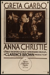 4d0273 ANNA CHRISTIE rotogravure 1sh 1930 Swedish Greta Garbo in her first talking movie, ultra rare!
