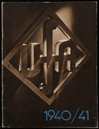 4d0017 UFA 1940-41 German campaign book 1940 ads for upcoming World War II Nazi movies, ultra rare!