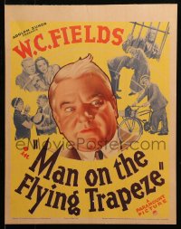 4d0196 MAN ON THE FLYING TRAPEZE WC 1935 montage of W.C. Fields in & out of trouble, ultra rare!