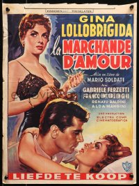 4f0247 WAYWARD WIFE Belgian 1954 La Provinciale, gorgeous adulteress Gina Lollobrigida!