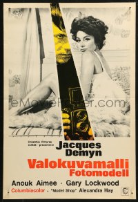 4f0097 MODEL SHOP Finnish 1969 Anouk Aimee, Gary Lockwood, directed by Jacques Demy!