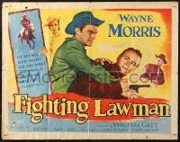 4f0356 FIGHTING LAWMAN 1/2sh 1953 Wayne Morris set his gun-sight on the most notorious outlaws!
