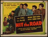 4f0379 HIT THE ROAD 1/2sh R1949 Gladys George, Barton MacLane, the Dead End Kids, Billy Halop!