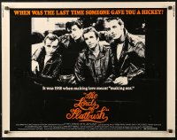 4f0409 LORDS OF FLATBUSH 1/2sh 1974 cool portrait of Fonzie, Rocky, & Perry as greasers in leather