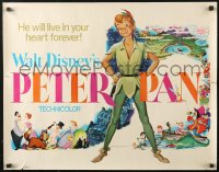 4f0440 PETER PAN 1/2sh R1976 Walt Disney animated cartoon fantasy classic, great full-length art!
