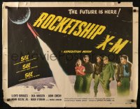 4f0453 ROCKETSHIP X-M 1/2sh 1950 Lloyd Bridges in the screen's 1st story of man's conquest of space!