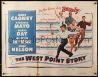 4f0477 WEST POINT STORY 1/2sh 1950 dancing military cadet James Cagney, Virginia Mayo, Doris Day