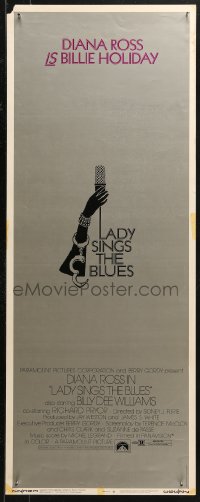4f0722 LADY SINGS THE BLUES insert 1972 Diana Ross as Billie Holiday, Frank Frezzo & LeProvost art!