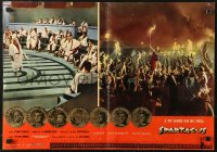 4f0528 SPARTACUS Italian 19x27 pbusta 1962 classic Stanley Kubrick & Kirk Douglas epic!