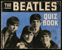 4g0715 BEATLES QUIZ BOOK English softcover book 1964 hundreds of trivia questions with images!