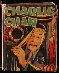 4g0518 CHARLIE CHAN Better Little Book hardcover book 1939 Inspector Chan of the Honolulu Police!