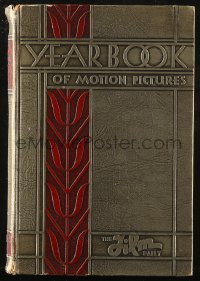 4g0569 FILM DAILY YEARBOOK OF MOTION PICTURES hardcover book 1932 filled with movie information!
