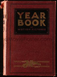 4g0568 FILM DAILY YEARBOOK OF MOTION PICTURES hardcover book 1931 filled with movie information!