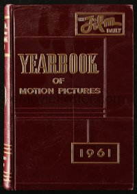4g0598 FILM DAILY YEARBOOK OF MOTION PICTURES hardcover book 1961 filled with movie information!