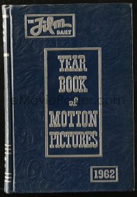 4g0599 FILM DAILY YEARBOOK OF MOTION PICTURES hardcover book 1962 filled with movie information!