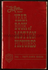 4g0603 FILM DAILY YEARBOOK OF MOTION PICTURES softcover book 1966 filled w/cool images & info!