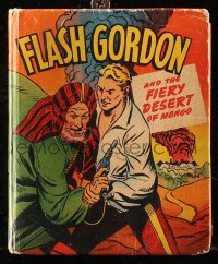4g0522 FLASH GORDON Better Little Book hardcover book 1948 Flash Gordon and the Fiery Desert of Mongo!
