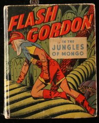 4g0521 FLASH GORDON Better Little Book hardcover book 1947 Flash Gordon in the Jungles of Mongo!