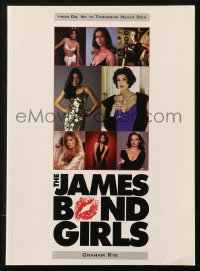 4g0744 JAMES BOND GIRLS 3rd printing softcover book 1998 bios & images of sexy female co-stars!