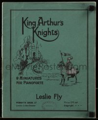 4g0748 KING ARTHUR'S KNIGHTS English songbook 1923 Sir Galahad, Meadows of Camelot & more music!