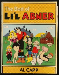 4g0754 LI'L ABNER softcover book 1978 The Best of Al Capp's cartoon strip, in full color!