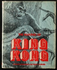 4g0657 MAKING OF KING KONG hardcover book 1975 an illustrated history of the 1933 version!