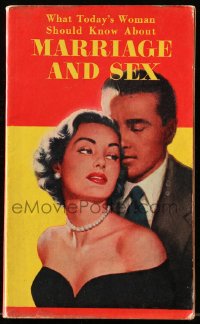 4g0474 MARRIAGE & SEX paperback book 1949 what today's woman should know about it!