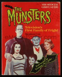 4g0765 MUNSTERS softcover book 1989 Television's First Family of Fright, the official ghoul guide!