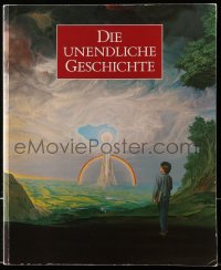 4g0767 NEVERENDING STORY German softcover book 1984 with cool candid images, Ulde Rico cover art!