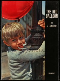 4g0679 RED BALLOON hardcover book 1956 Albert Lamorisse French classic, includes some color images!
