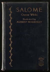4g0681 SALOME hardcover book 1930 Oscar Wilde's Biblical story illustrated by Aubrey Beardsley!