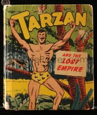 4g0527 TARZAN Better Little Book hardcover book 1948 Tarzan and the Lost Empire!