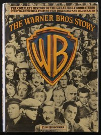 4g0692 WARNER BROS STORY hardcover book 1982 a complete history of the great studio!