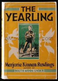 4g0695 YEARLING hardcover book 1938 Marjorie Kinnan Rawlings' Pulitzer Prize winning novel!