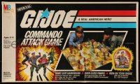 4g0329 G.I. JOE board game 1985 A Real American Hero, Commando Attack Game!