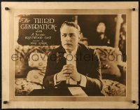4g0396 THIRD GENERATION 1/2sh 1920 Mahlon Hamilton in tuxedo praying, notable Brentwood cast, rare!