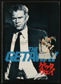 4g0886 GETAWAY Japanese program 1972 Steve McQueen, Ali McGraw, Sam Peckinpah, different images!