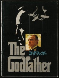 4g0887 GODFATHER Japanese program 1972 Francis Ford Coppola crime classic, Marlon Brando, different!