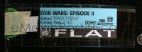 4g0268 ATTACK OF THE CLONES 35mm film trailer 2002 Star Wars Episode II, 'Black Eyes B version'!