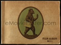 4g0809 JOSETTI FILM ALBUM no. 1 German cigarette card album 1930s containing 272 cards on 44 pages!