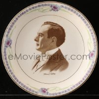 4g0259 MAURICE COSTELLO Star Players collector plate 1920s great portrait in suit & tie!