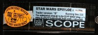 4g0274 PHANTOM MENACE 35mm film trailer 1997 Star Wars Episode I, George Lucas, version B!
