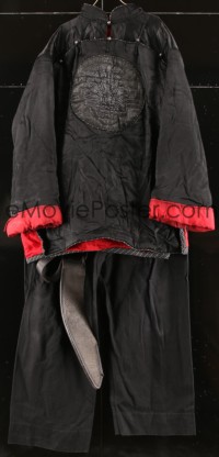 4g0324 SHANGHAI KNIGHTS costume 2003 great red and black full costume with faux sword!